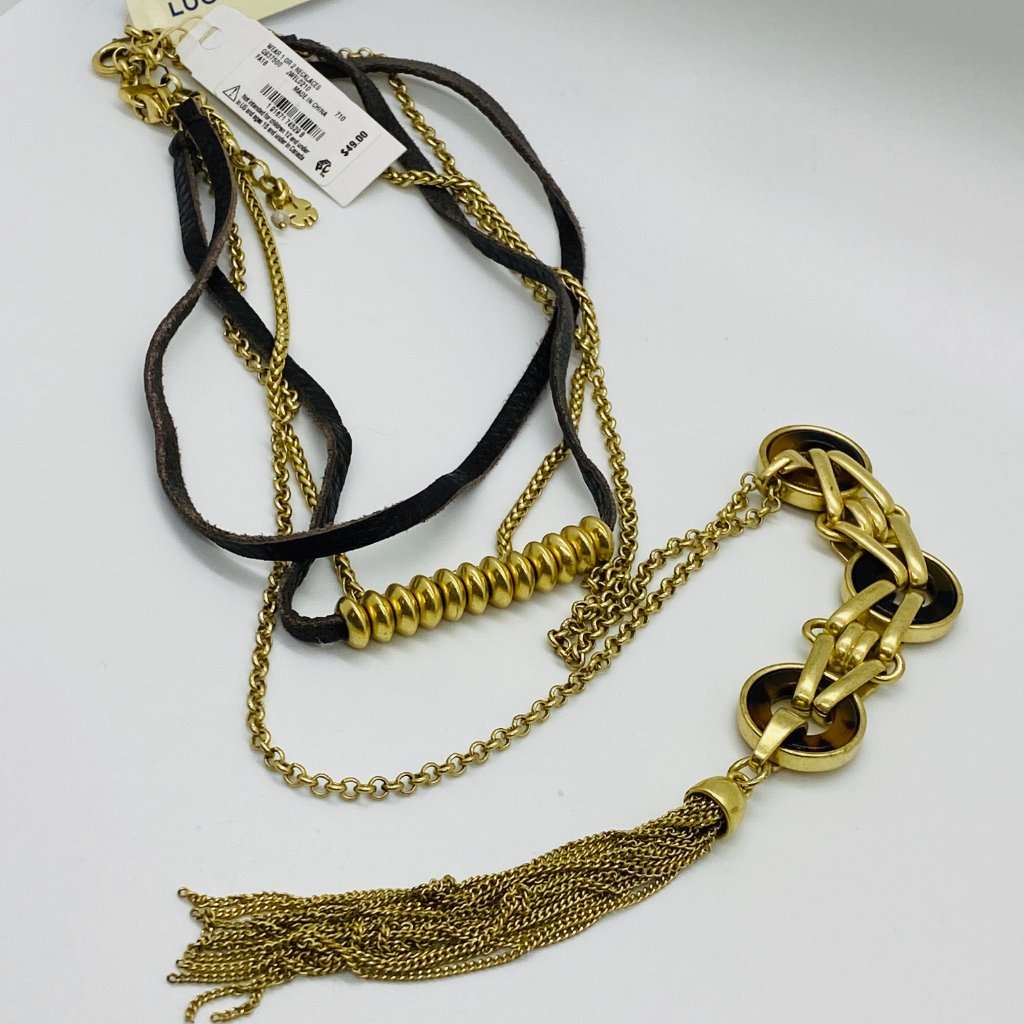 Brand New Lucky Brand Layered Necklace